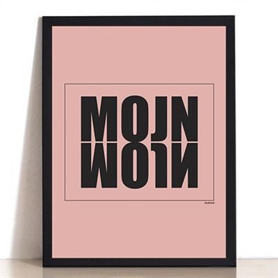 MOJN MOJN - KUNSTPLAKAT