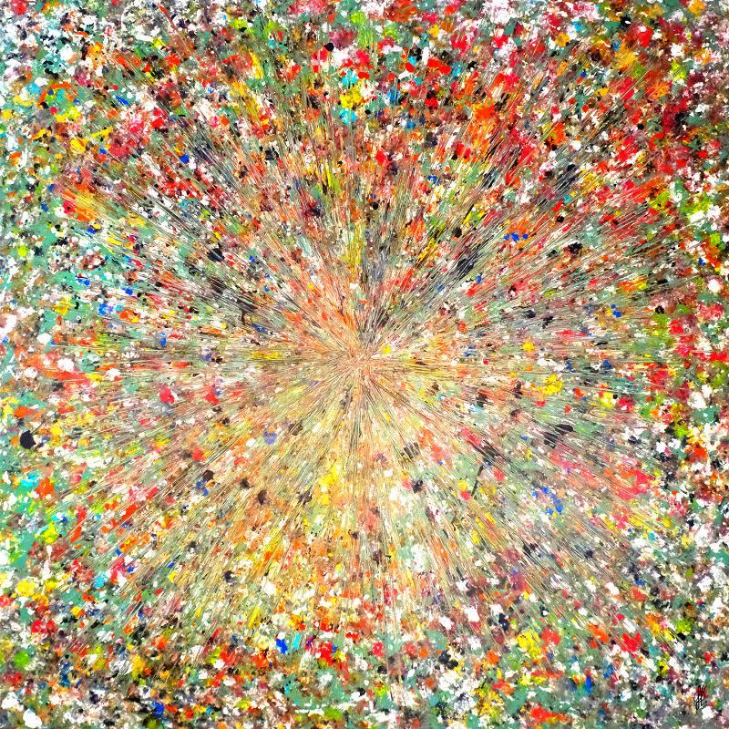 Natur Eksplosion #1 af Jacob Lund Kunst