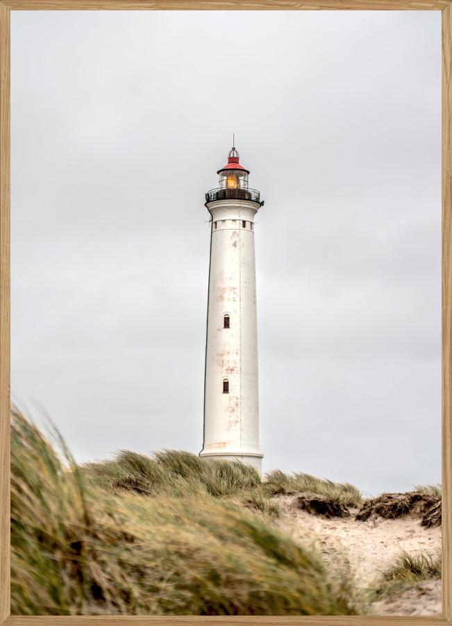 LYNGVIG FYR - NATURPLAKAT A5 (14,8 x 21 cm)