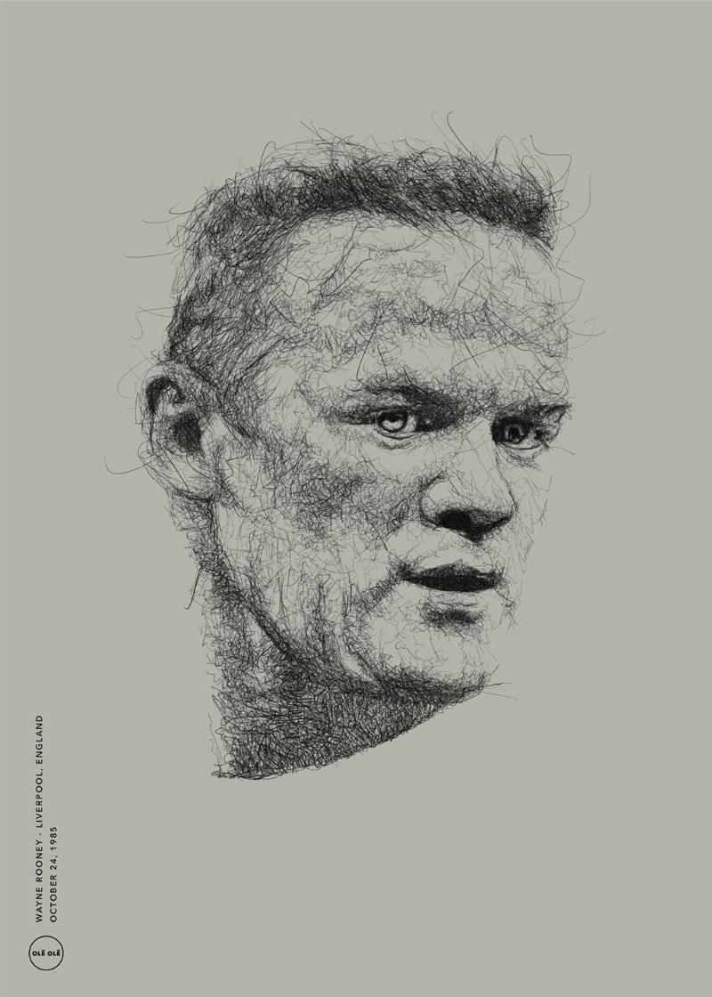 Ikoner – Wayne Rooney af Olé Olé