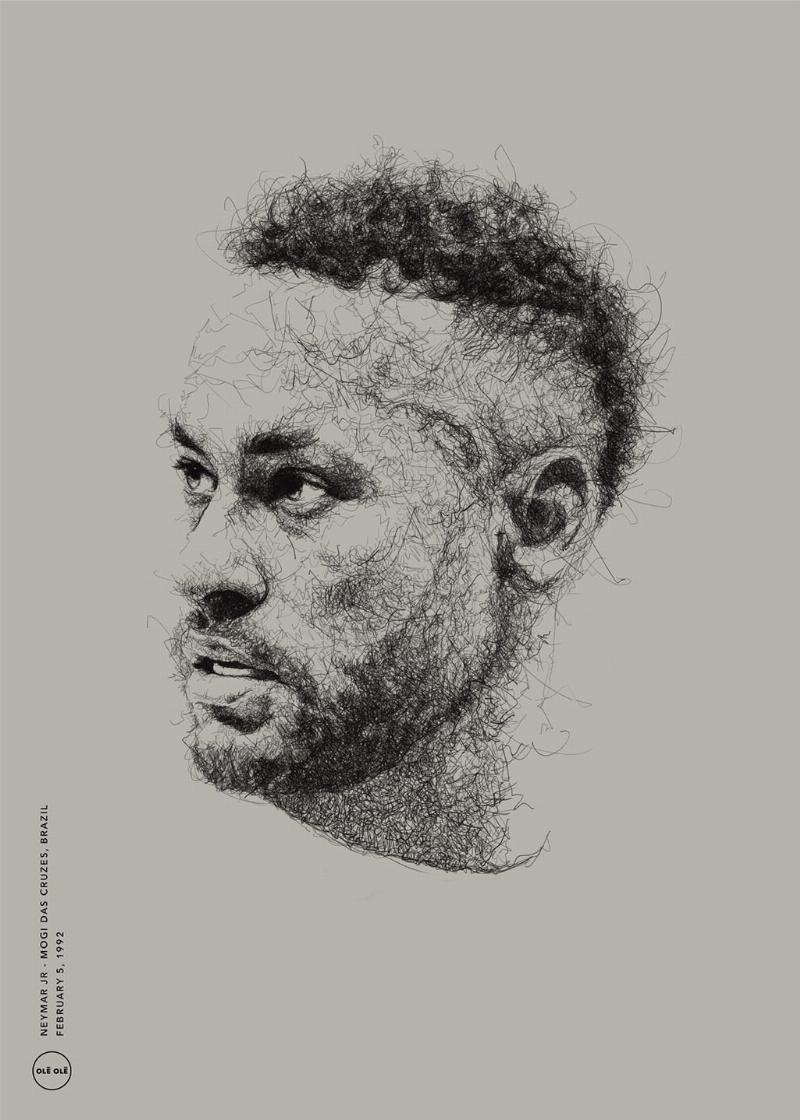 Ikoner – Neymar Jr. fra Olé Olé