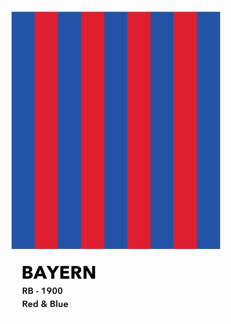 Bayern - Rød & Blå fra Olé Olé