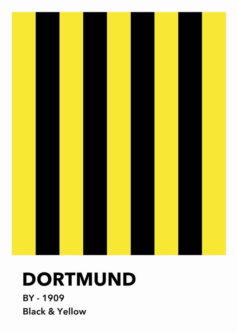 Dortmund - Sort & Gul fra Olé Olé