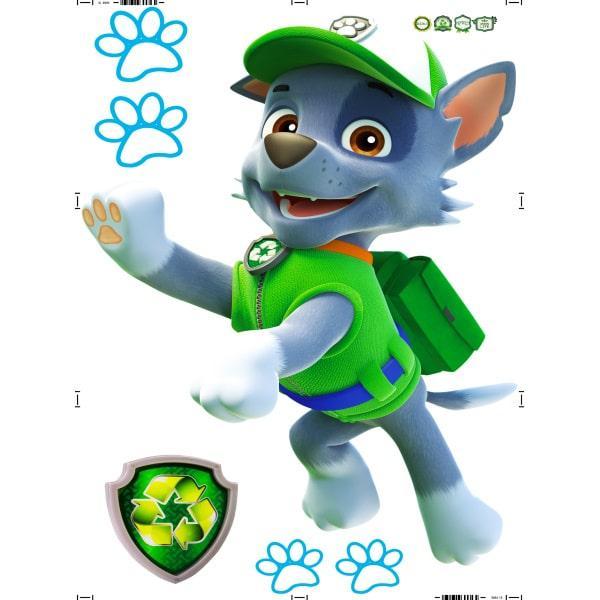 Paw Patrol vægklistermærke - Rocky 90x60cm