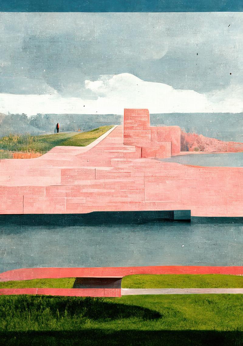 Rosa Sommerstrand V2 fra Yoma.emptylands