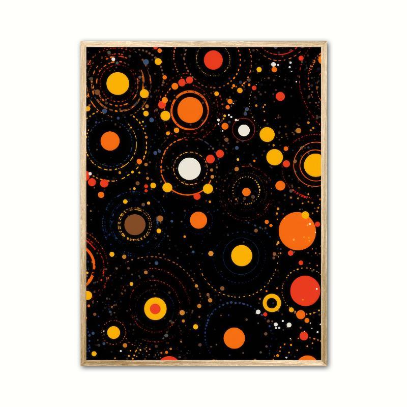 Vintage Retro Vortex Plakat A4 21 x 29,7 cm