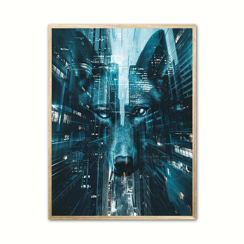 Ulveplakat 13 - 21 x 29,7 cm (A4)