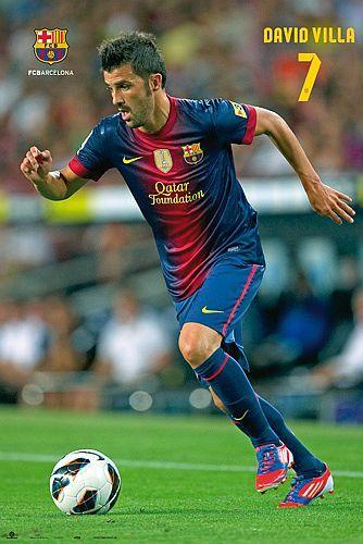 Plakat - David Villa #56 - 61x91,5 cm