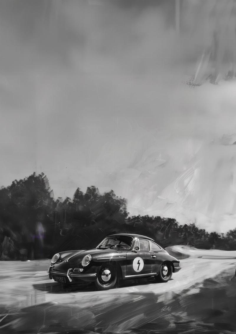 Porsche version 03 af Rasmus Lassen