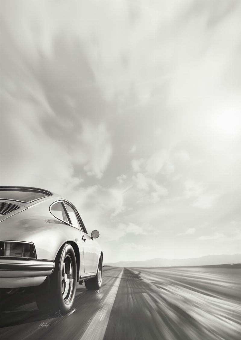 Porsche version 04 af Rasmus Lassen