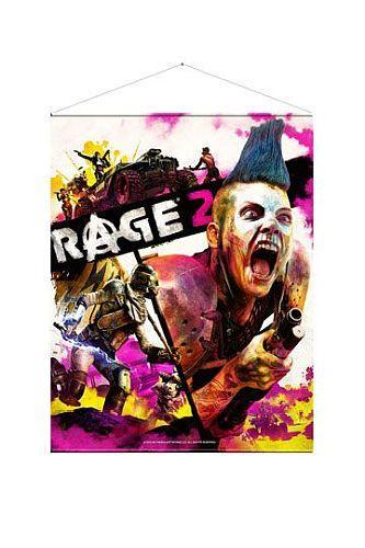 Rage 2 - Vægscroll - Keyart 100 x 77 cm