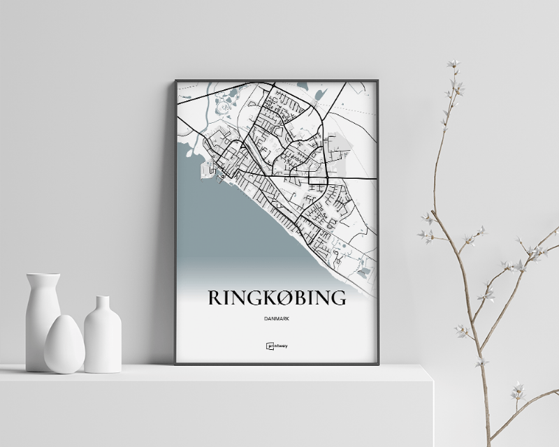 Ringkøbing Plakat 21×30 cm (A4)