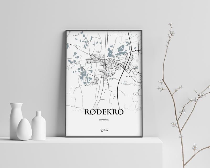 Rødekro Plakat 21x30 cm (A4)