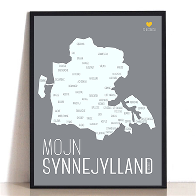 MOJN SYNNEJYLLAND 30x40 RAMME