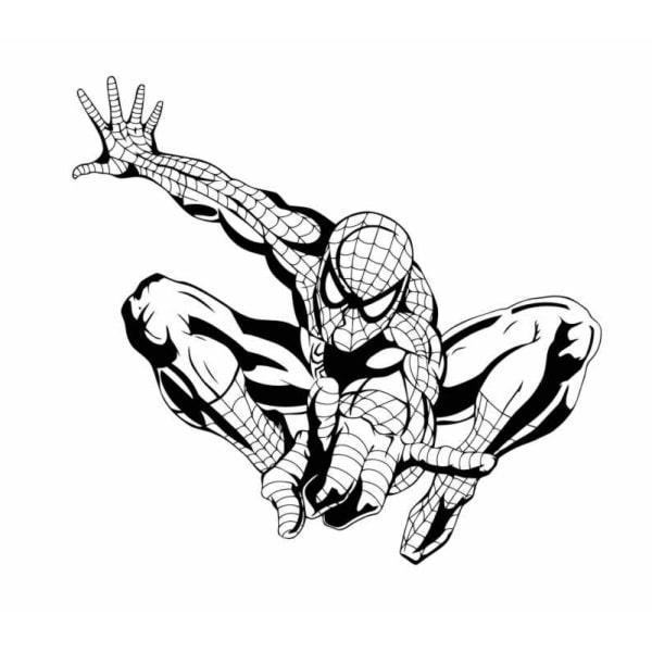 Spiderman vægklistermærke - 60x55cm