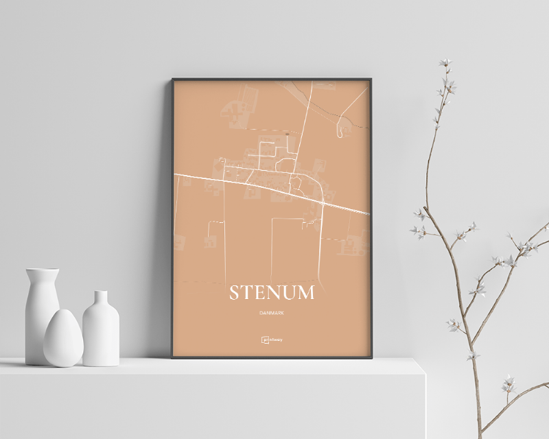 Stenum Plakat Guld 60x84 cm (A1)