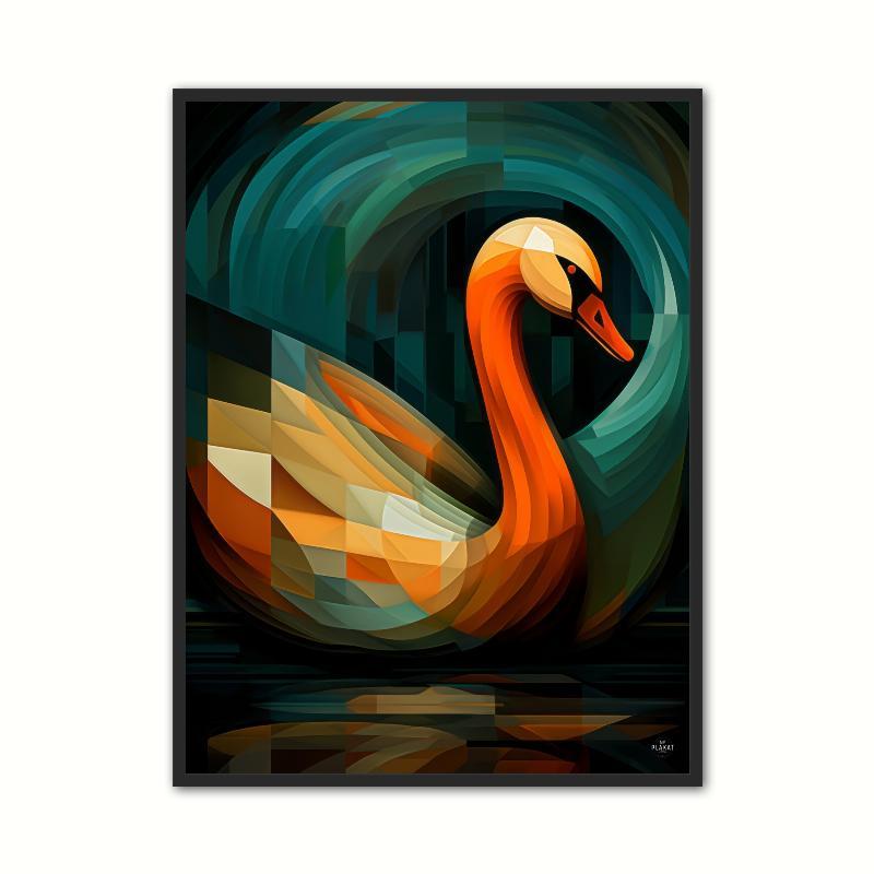 Svaneplakat 21 x 29,7 cm (A4)
