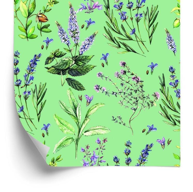 Blomster Tapet – Elegant Vægdekoration