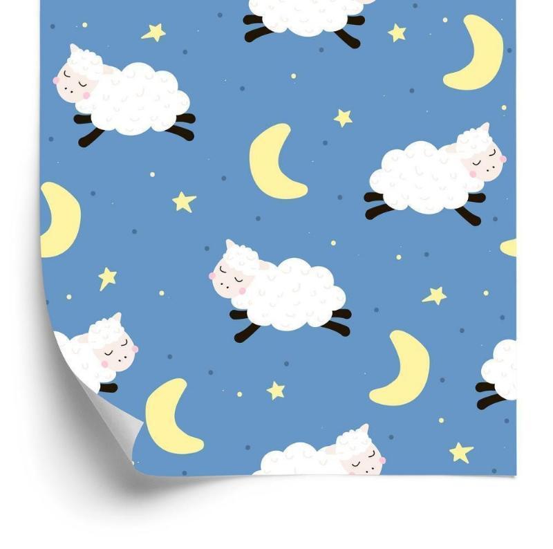 Børnetapet - Hoppefår Design