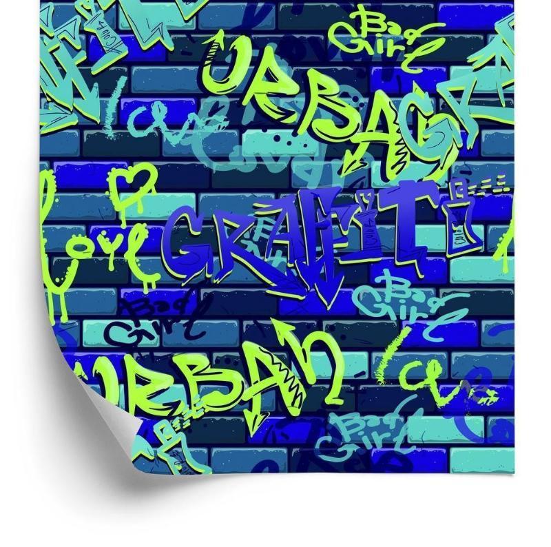 Graffiti Tapet til Væggen