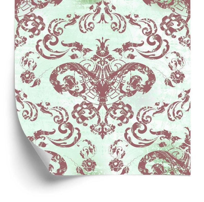 Tapet med smukke ornamenter