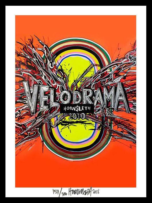 Velodrama – Hornsleth signeret og nummereret tapet
