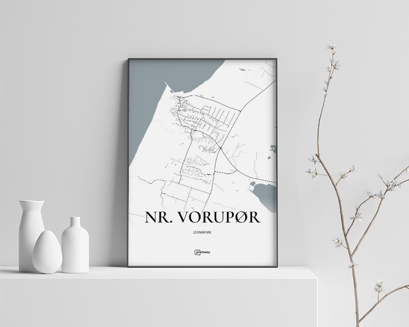 Nørre Vorupør Plakat 70×100 cm (B1)
