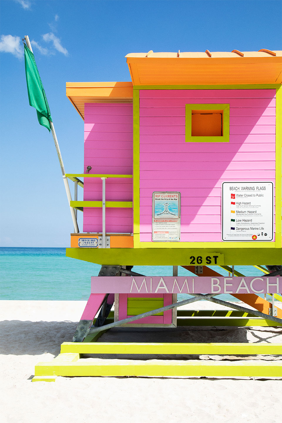 Miami No. 1 Kunstværk af Camilla Schmidt - Unik Dekoration