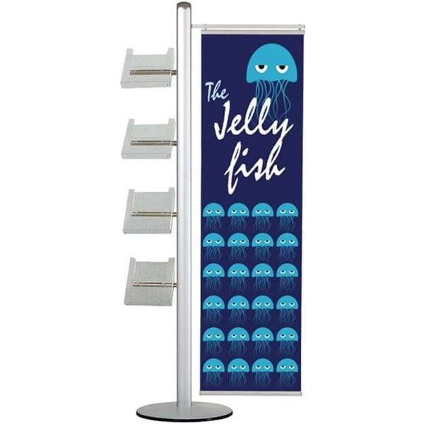 Elegant A4 Brochureholder til Events - Multi Stander 19