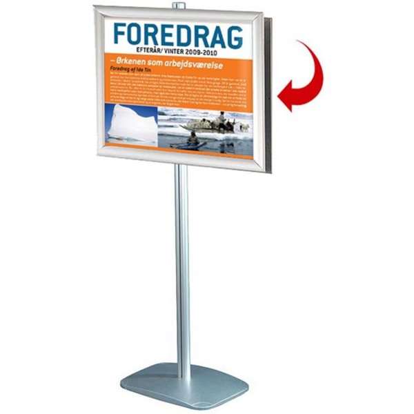 Mini Multistander – A2 Dobbeltsidet Snapramme til Info