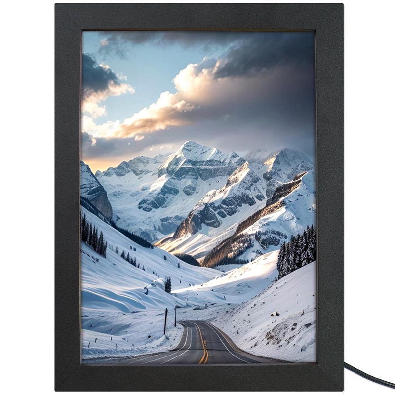 Crown LED Out Box – Enkeltsidet Lysdisplay 70 x 100 cm