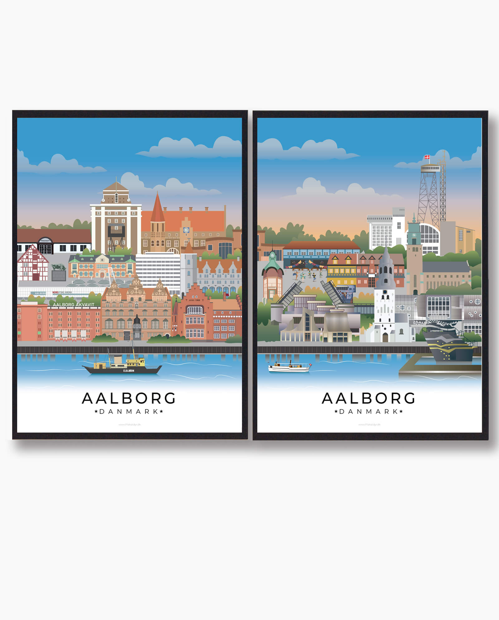 Aalborg plakat plakatsæt