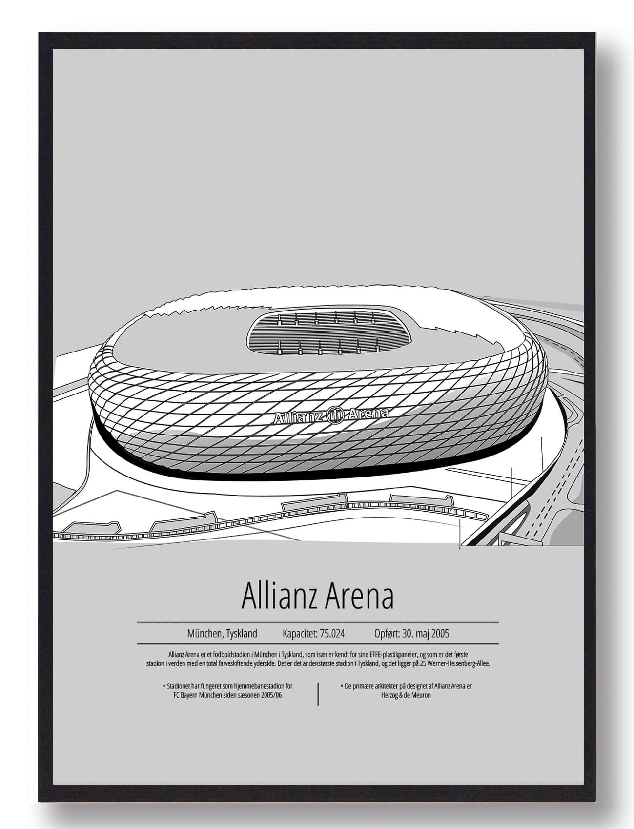 Allianz Arena - Bayern München grå