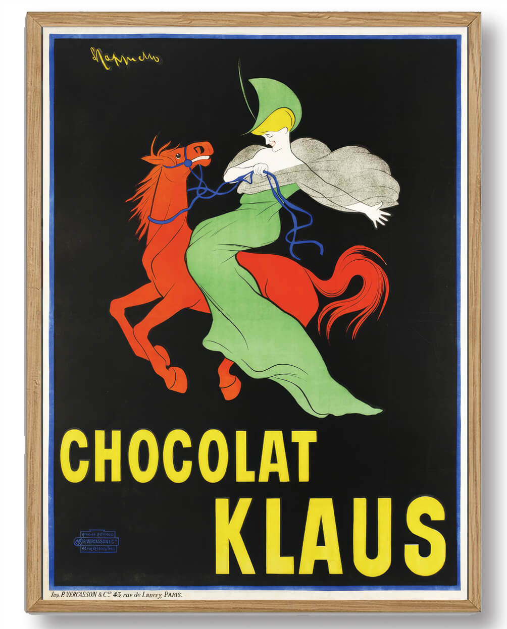 Leonetto Cappiello - Chocolat Klaus Plakattilbud!