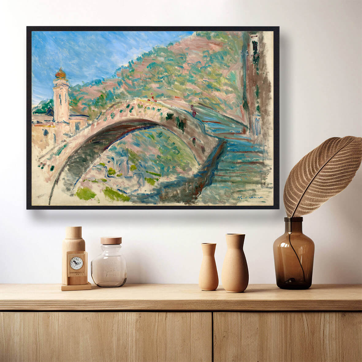 Claude Monet - Bridge at Dolceacqua