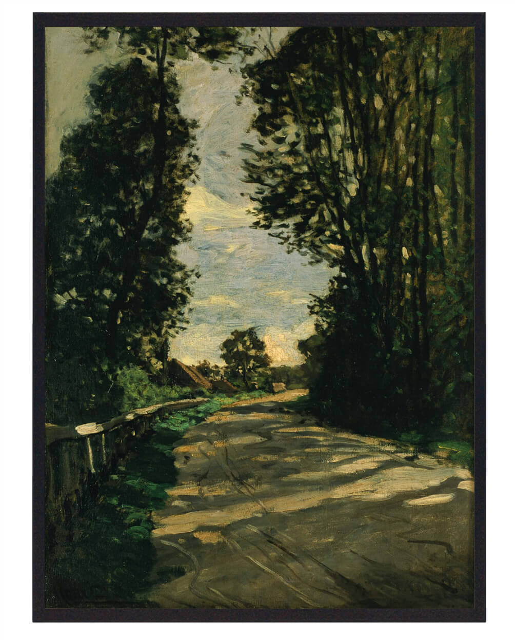 Claude Monet - The Road