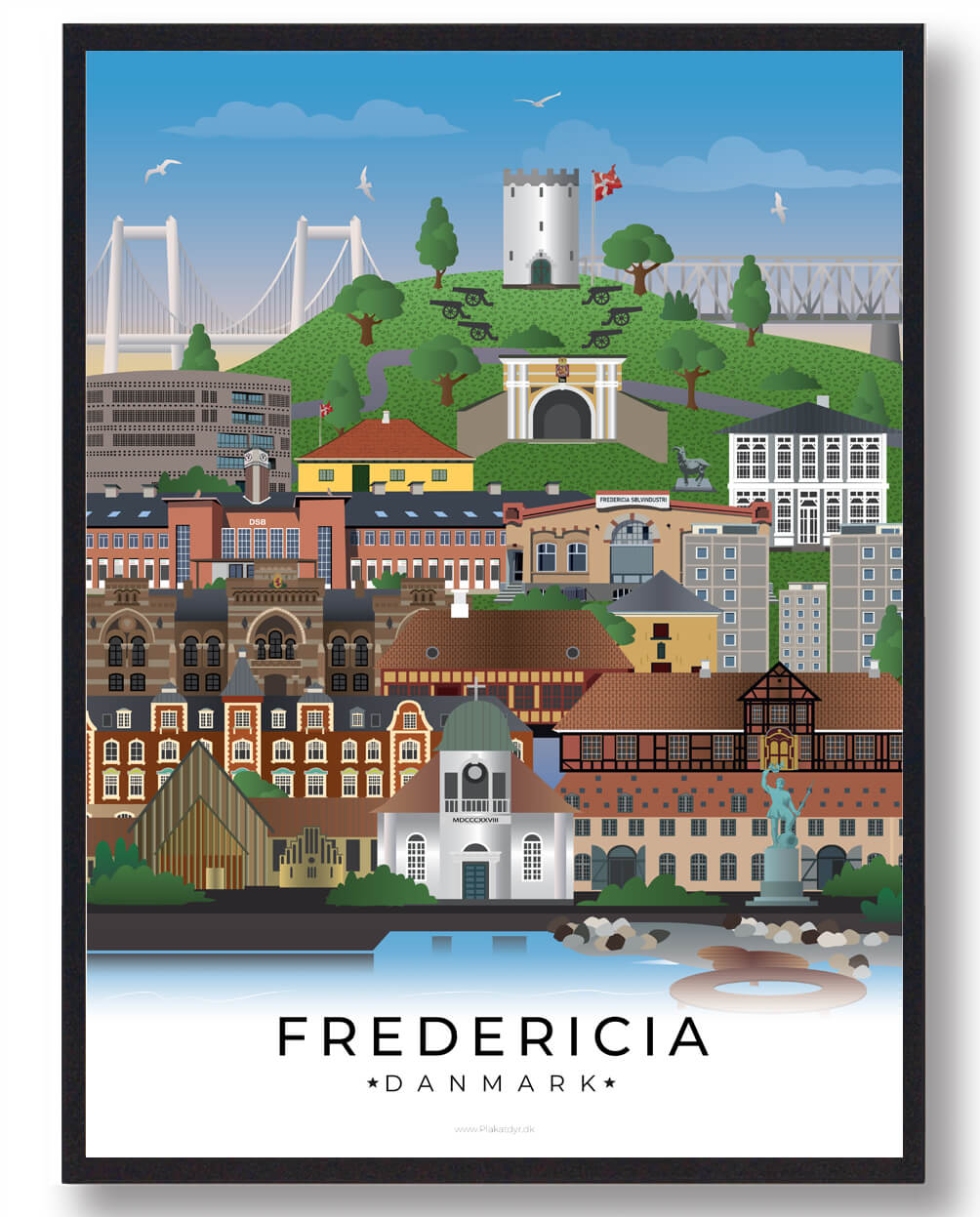 Fredericia byplakat