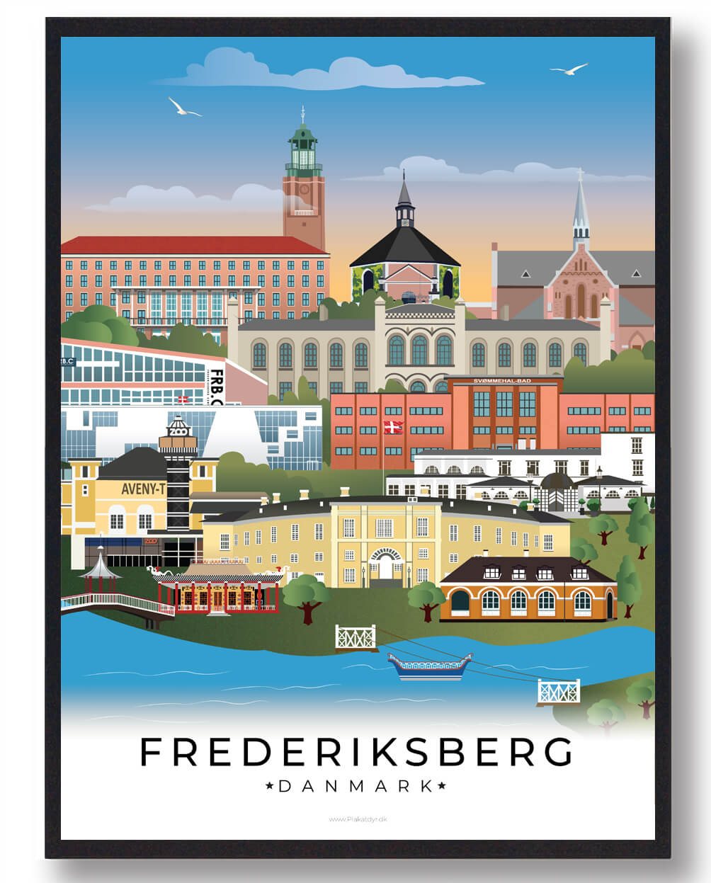 Frederiksberg byplakat