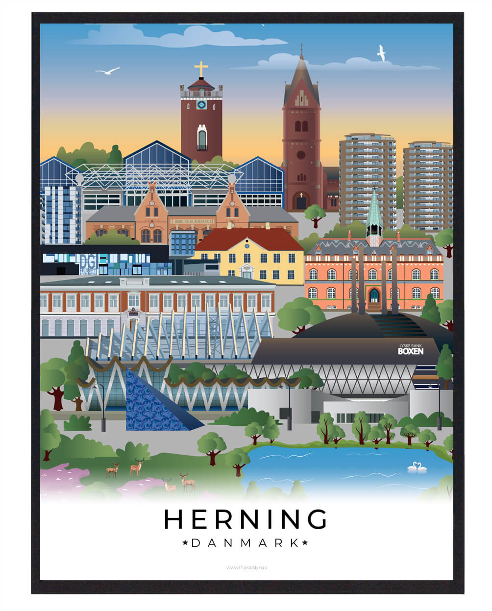 Herning byplakat