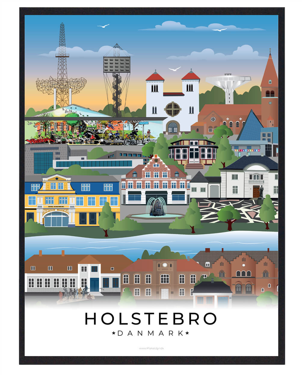 Holstebro byplakat