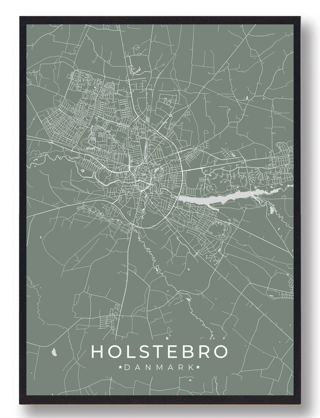Holstebro plakat - grøn