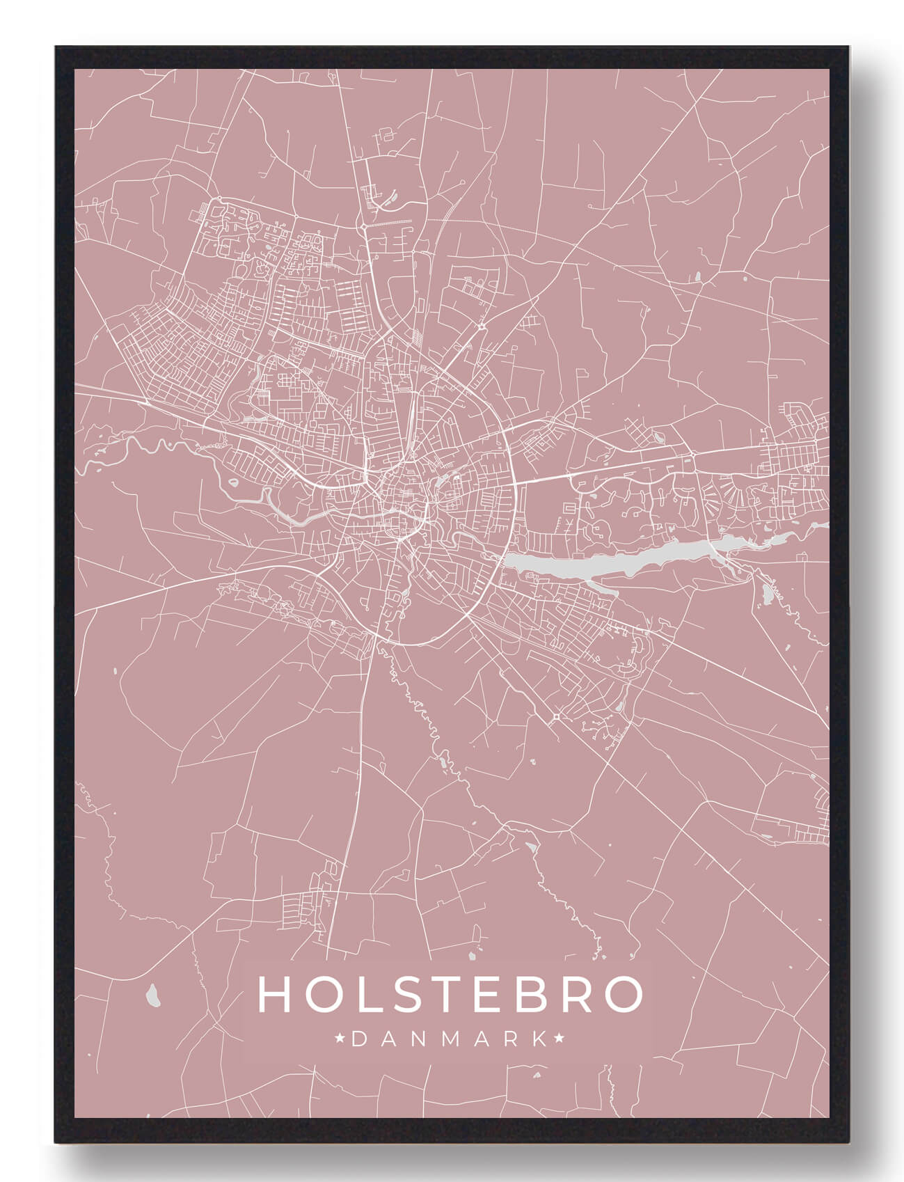 Holstebro plakat - rosa