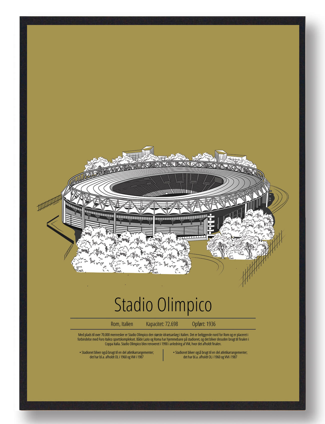 Stadio Olimpico - Roma gul