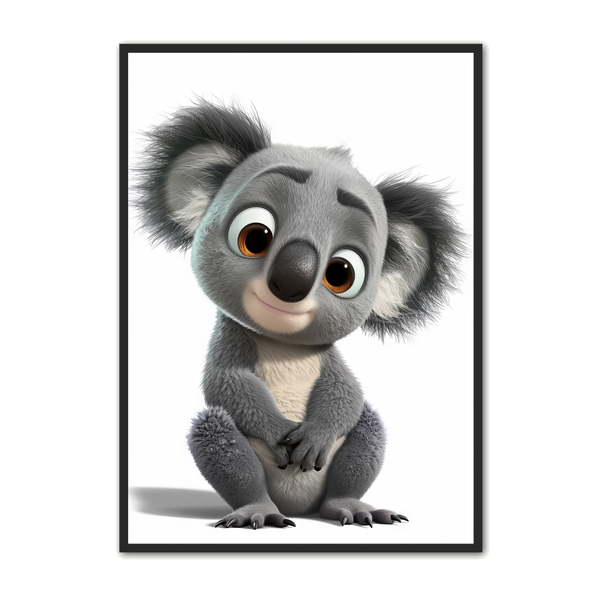Koala Plakat 9 - Søde Børneplakater på Tilbud