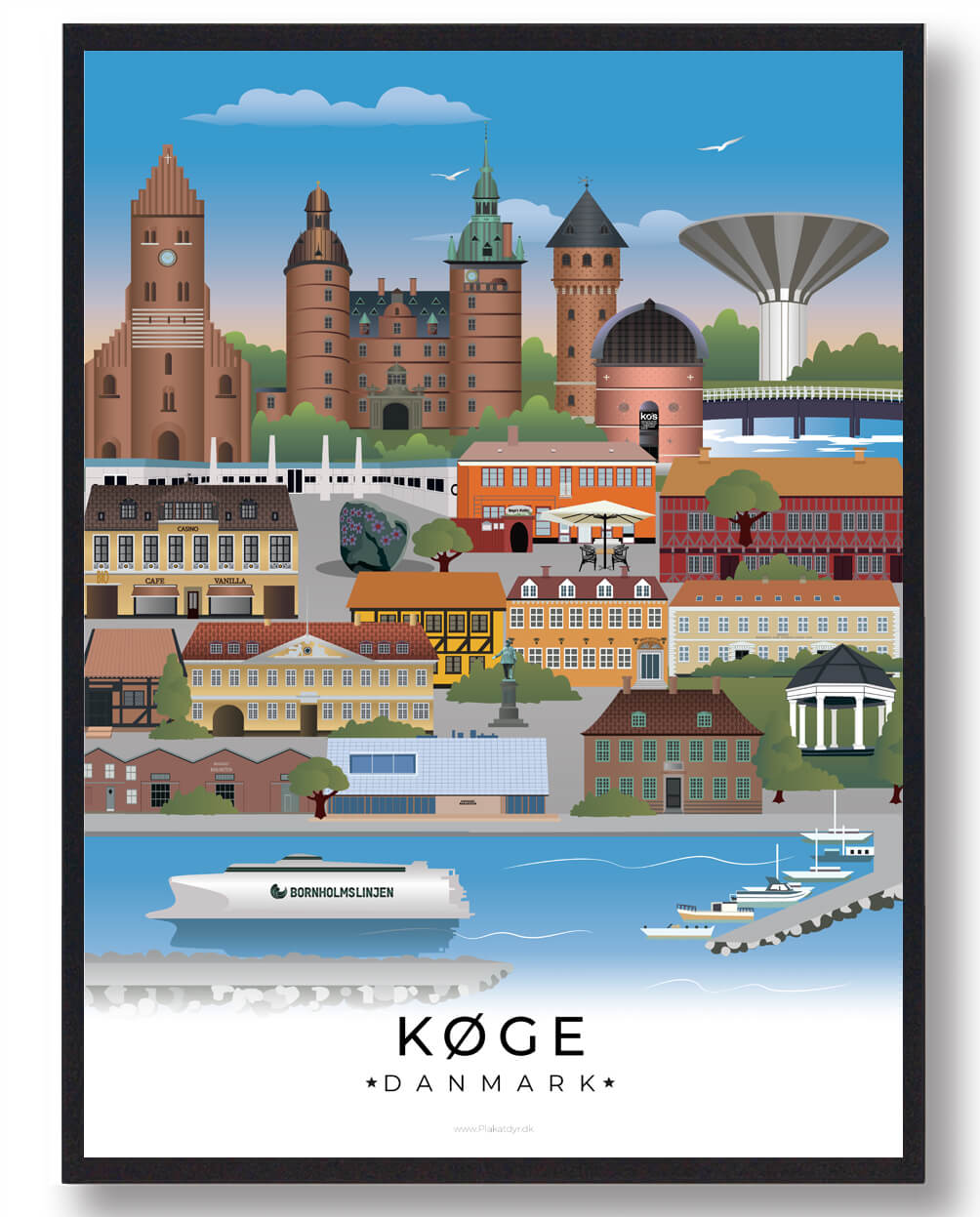 Køge byplakat