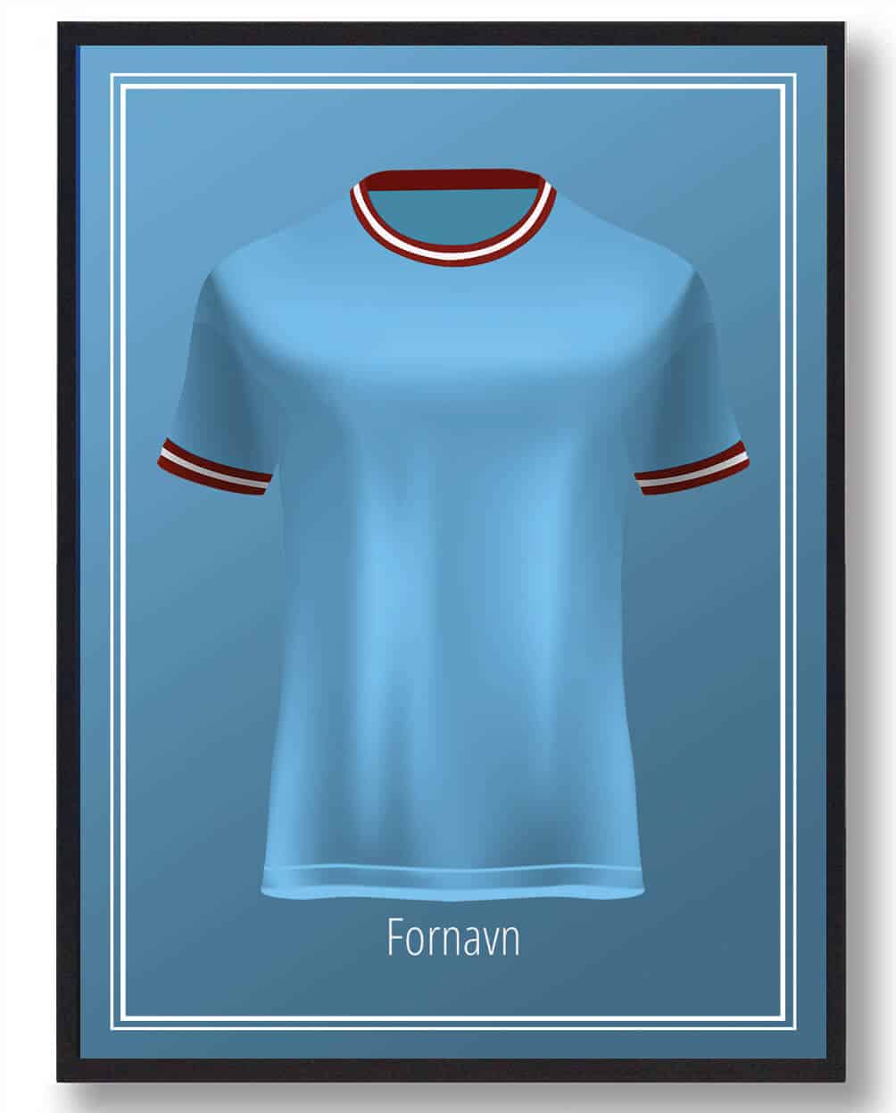 Manchester City Trøje med Navn - Fantastisk Tilbud!