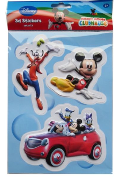 Disney: Mickey Mouse 3D Klistermærker til Børneværelset