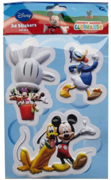 Disney: Mickey Mouse 3D Klistermærker med Luftballon
