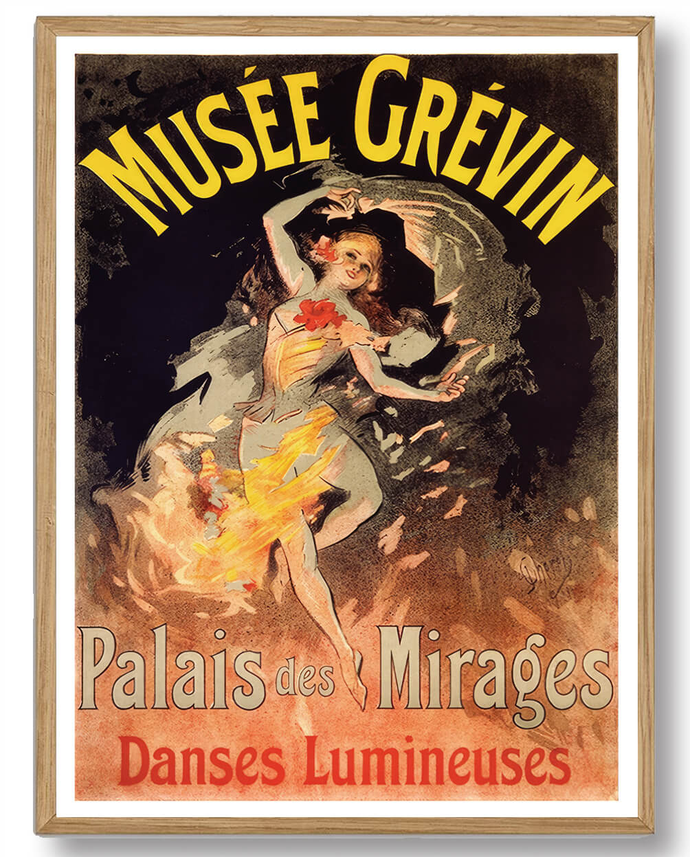 Jules Chéret – Plakat for Musée Grévin i Paris
