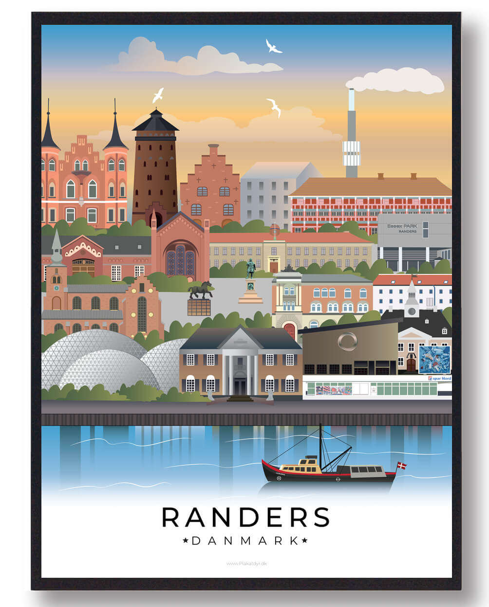 Randers byplakat